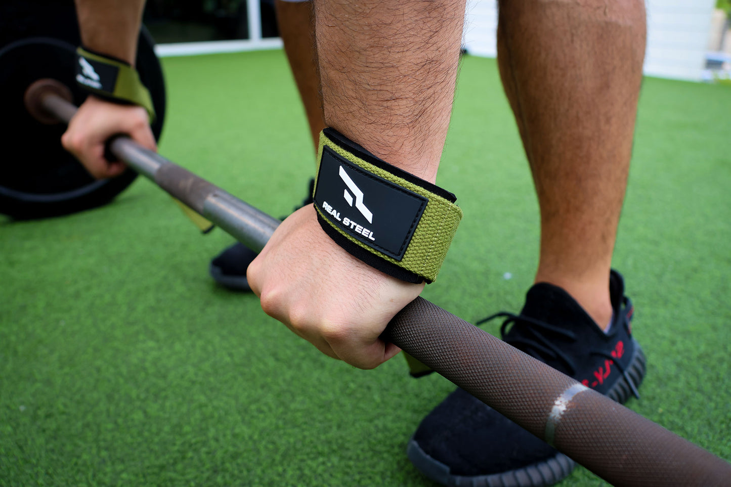 Real Steel Lifting Wrist Straps for Weightlifting