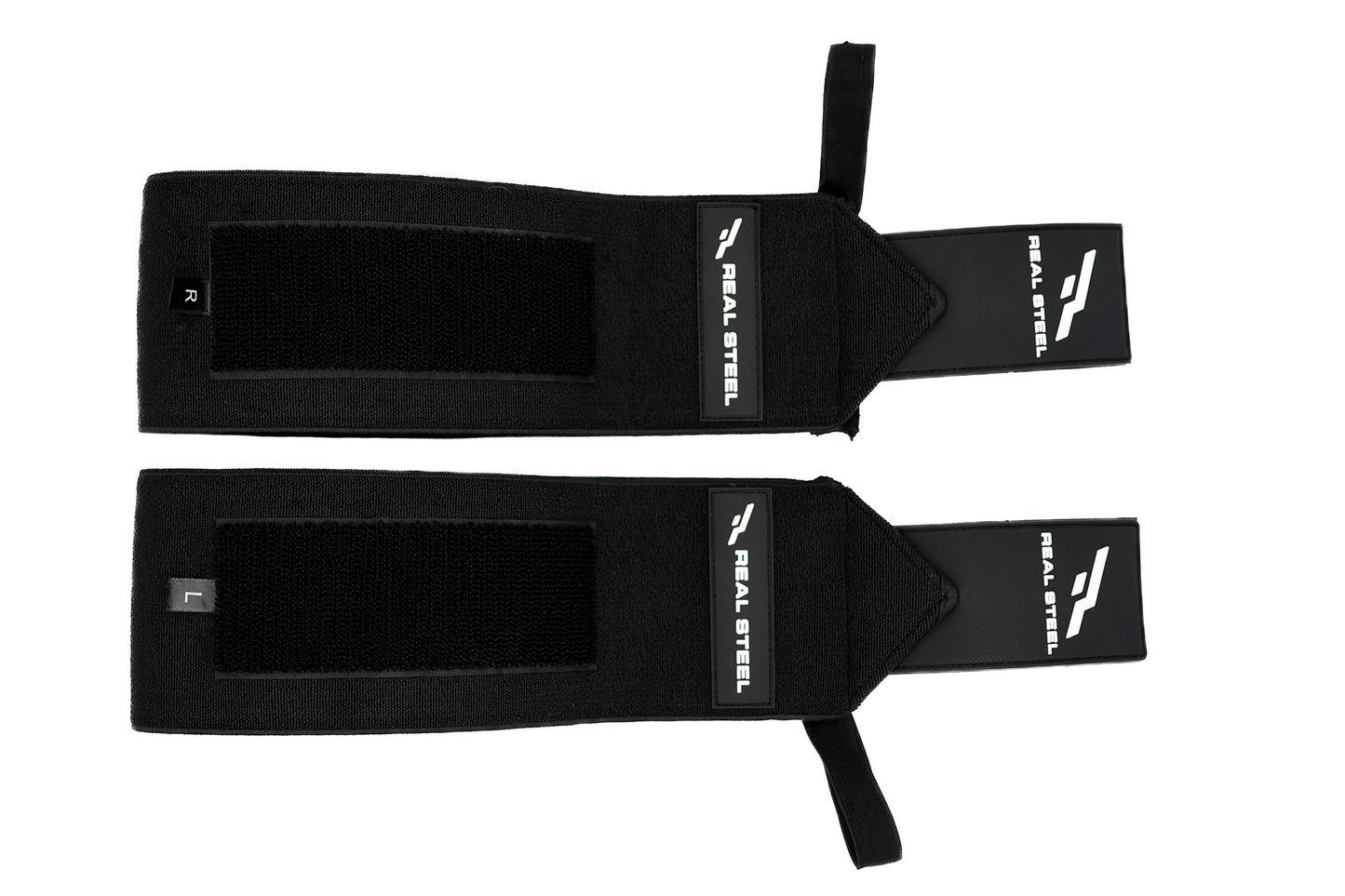 Real Steel Premium Wrist Wraps for Weightlifting Men & Women