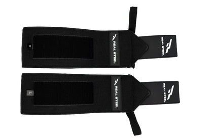 Real Steel Premium Wrist Wraps for Weightlifting Men & Women