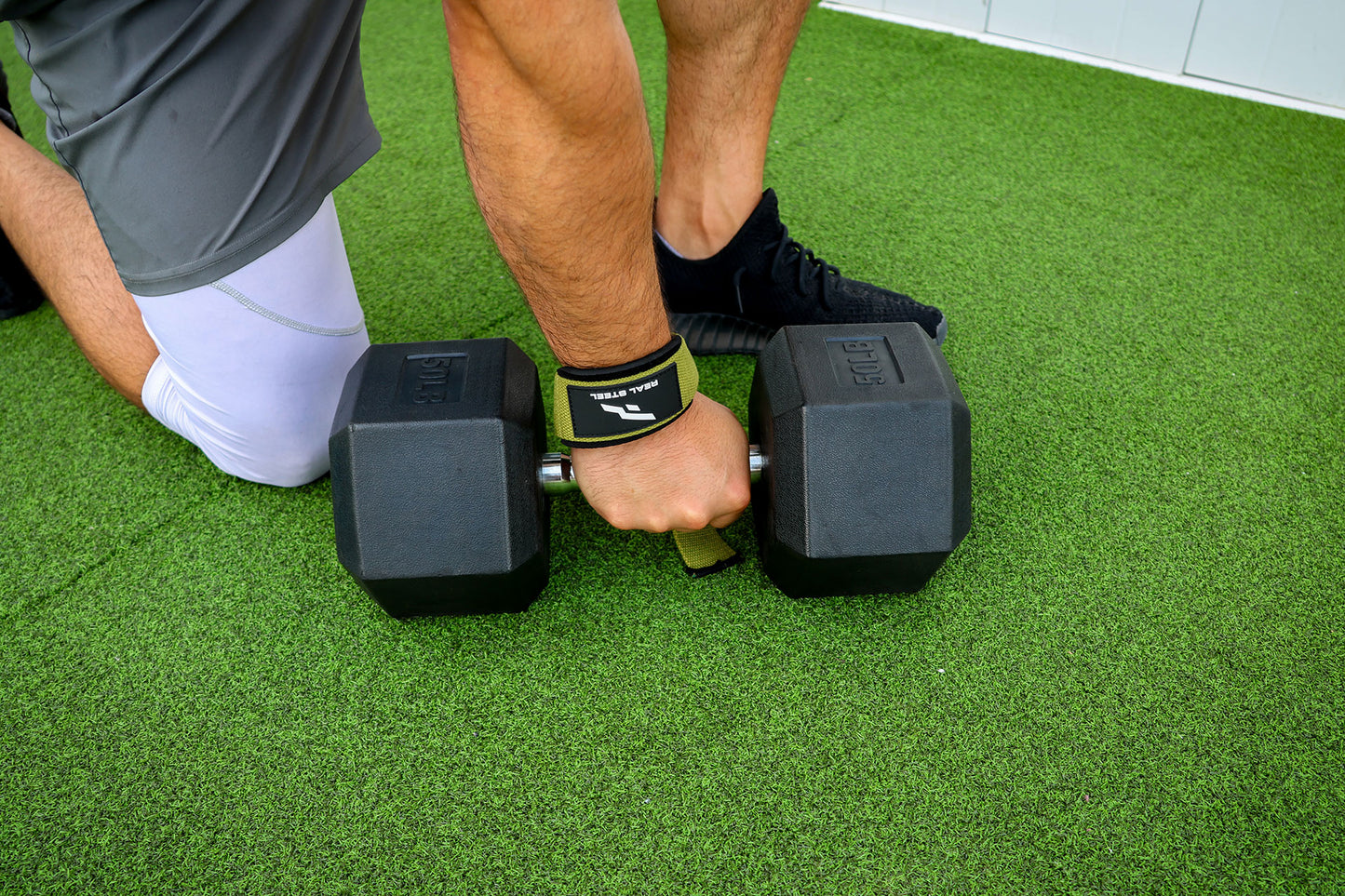 Real Steel Lifting Wrist Straps for Weightlifting