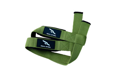 Real Steel Lifting Wrist Straps for Weightlifting