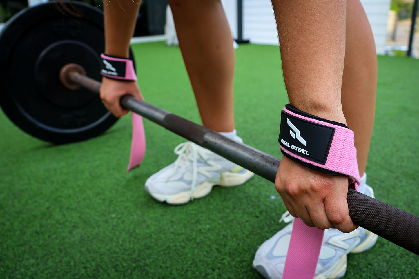 Real Steel Lifting Wrist Straps for Weightlifting