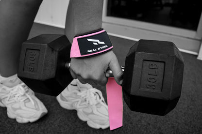 Real Steel Lifting Wrist Straps for Weightlifting
