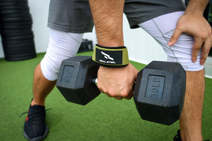 Real Steel Lifting Wrist Straps for Weightlifting