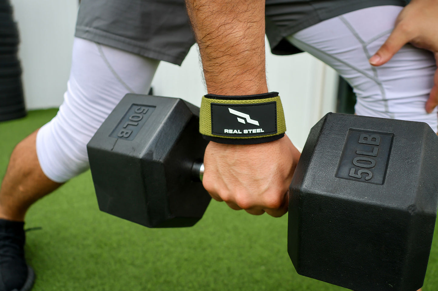 Real Steel Lifting Wrist Straps for Weightlifting