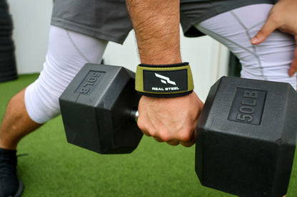 Real Steel Lifting Wrist Straps for Weightlifting