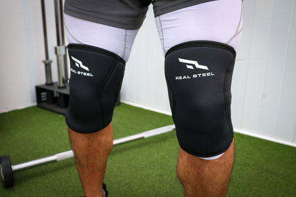 Compression Knee Sleeves 7mm - Neoprene Weightlifting