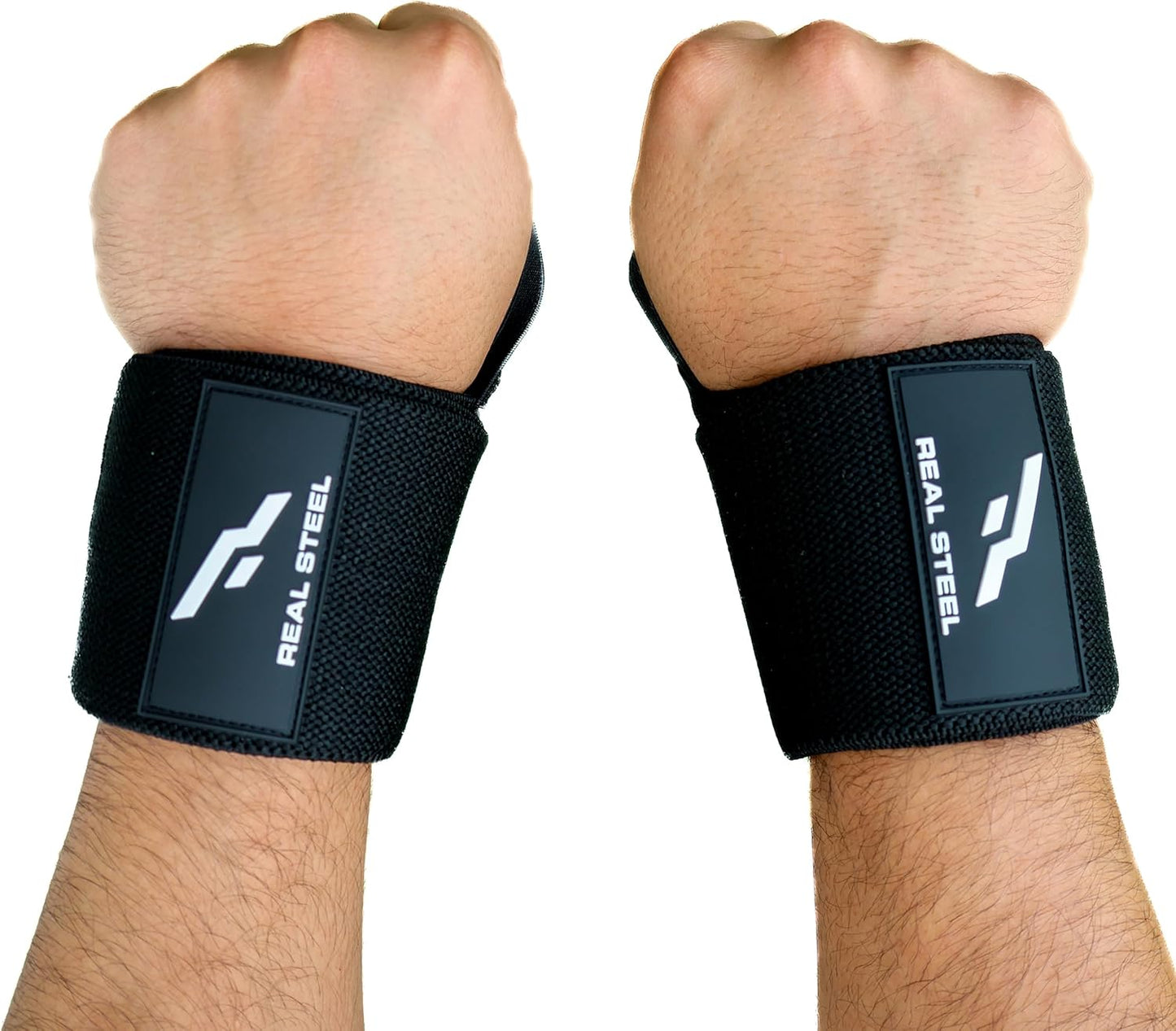 Real Steel Wrist Wraps for Weightlifting Men & Women