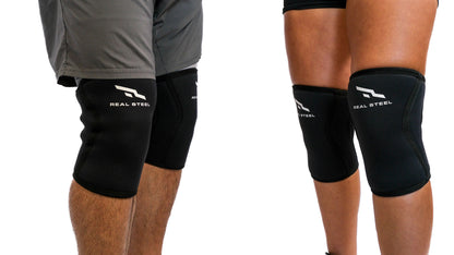 Compression Knee Sleeves 7mm - Neoprene Weightlifting
