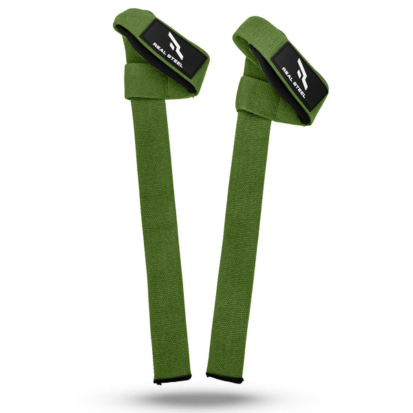 Real Steel Lifting Wrist Straps for Weightlifting