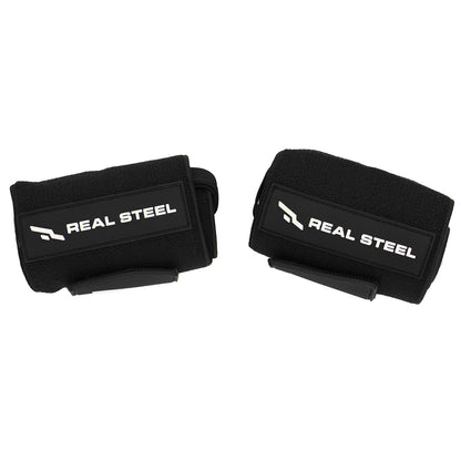 Real Steel Premium Wrist Wraps for Weightlifting Men & Women