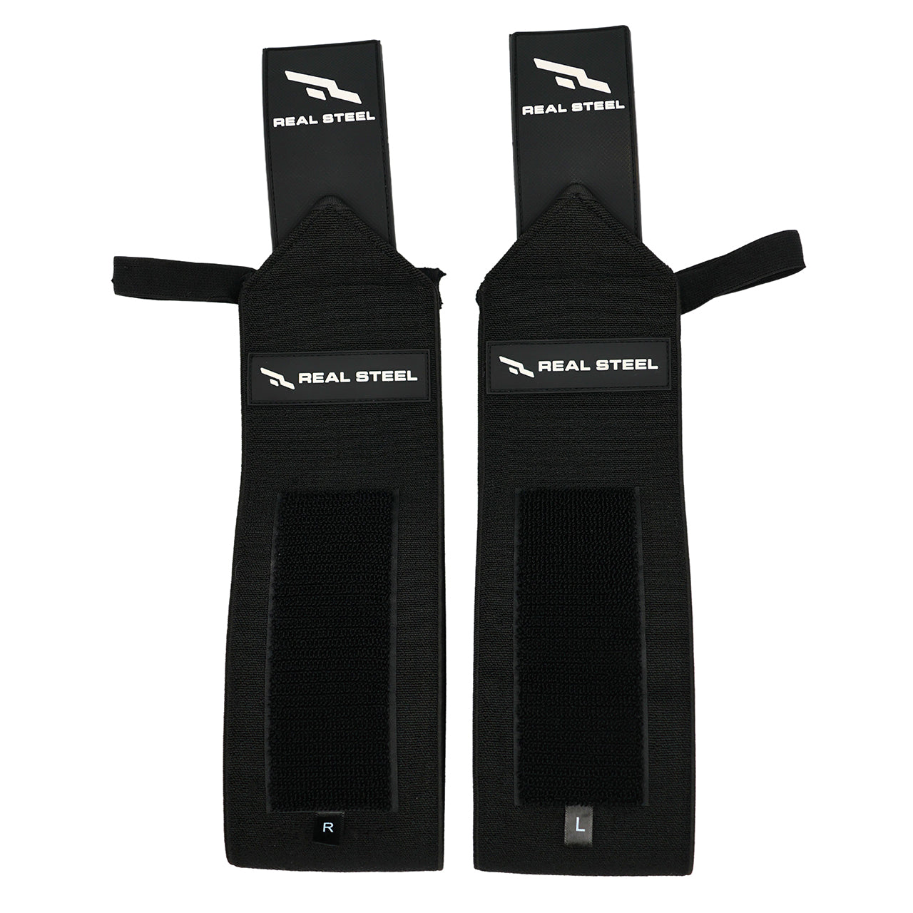 Real Steel Premium Wrist Wraps for Weightlifting Men & Women
