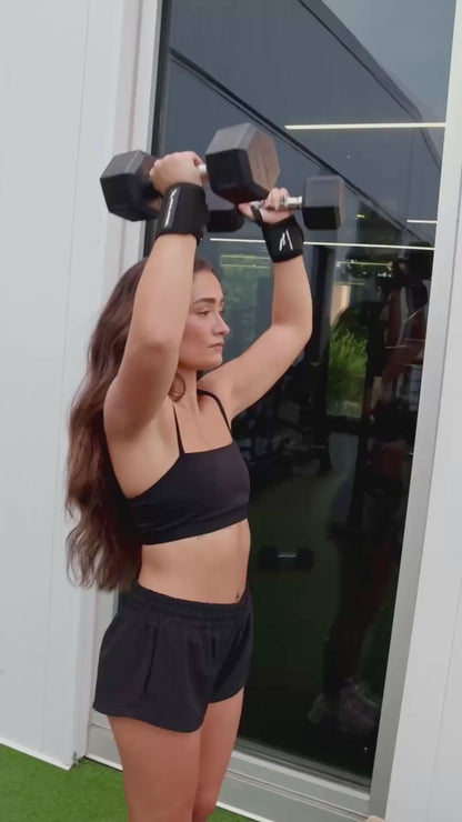 Real Steel Premium Wrist Wraps for Weightlifting Men & Women